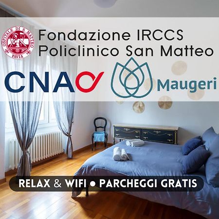 פאביה Ospedali E Universita - Policlinico San Matteo A 300M - Parcheggio Gratis מראה חיצוני תמונה
