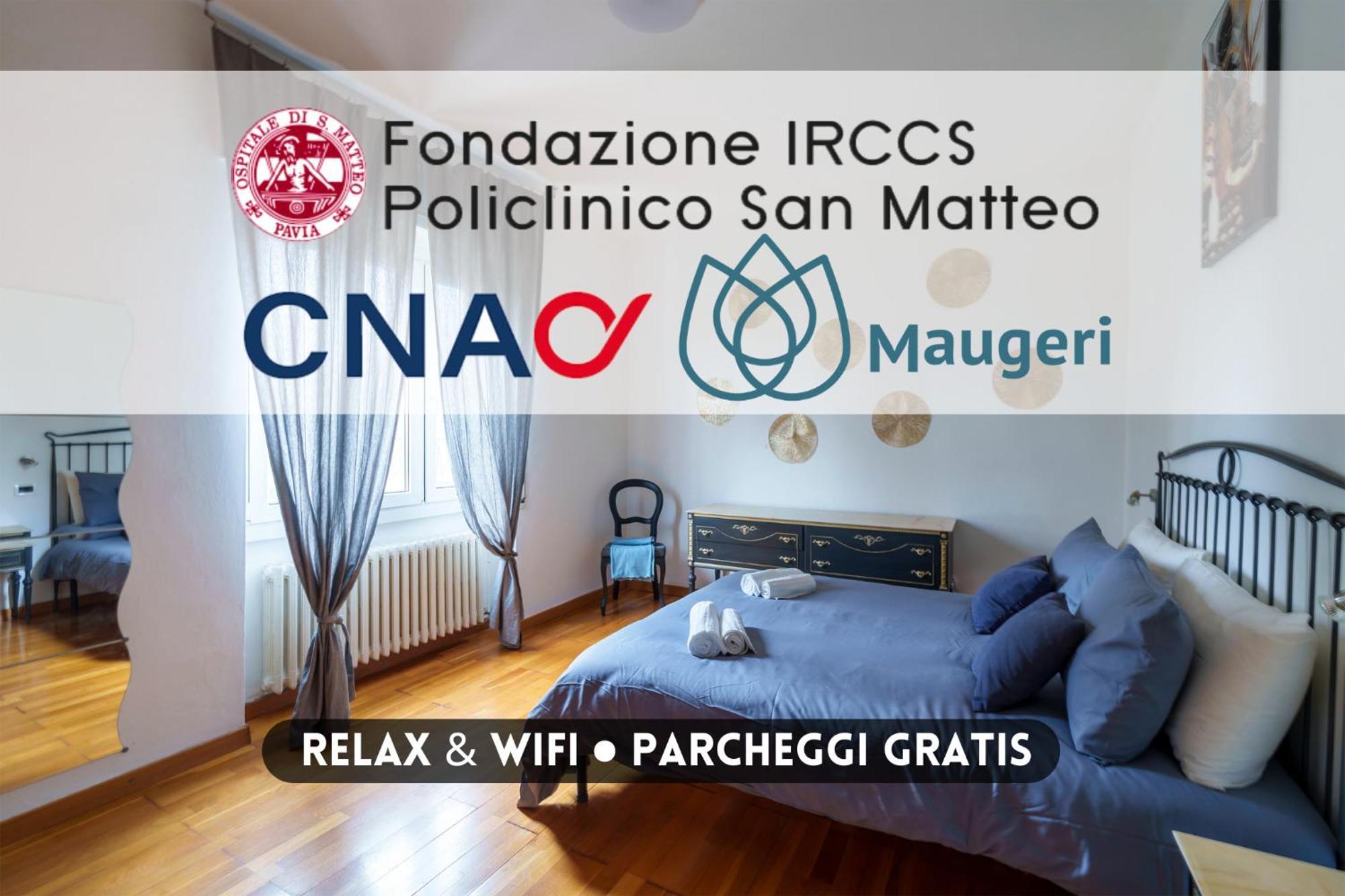 פאביה Ospedali E Universita - Policlinico San Matteo A 300M - Parcheggio Gratis מראה חיצוני תמונה